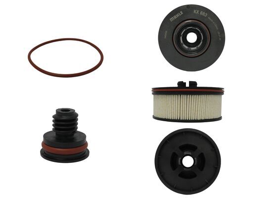 Brandstoffilter Knecht KX 683D