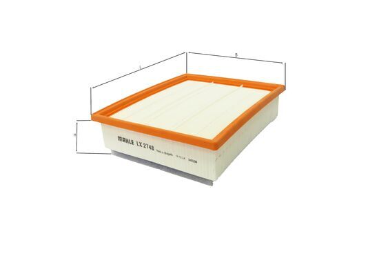 Luchtfilter Knecht LX 2748