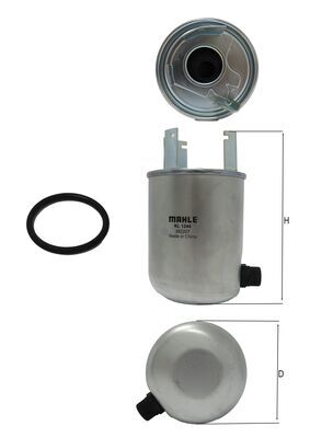 Brandstoffilter Knecht KL 1244D