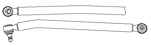 Spoorstangeind / Stuurkogel Lemförder 12894 02