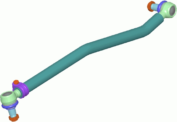 Spoorstangeind / Stuurkogel Lemförder 24276 01