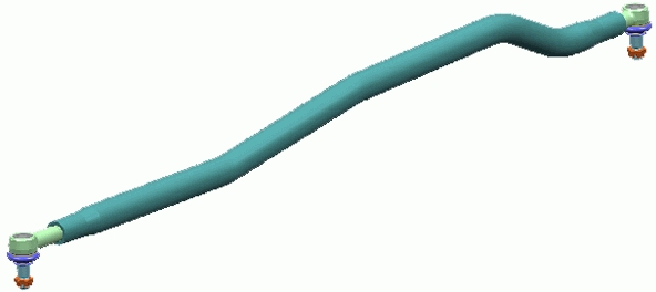 Spoorstangeind / Stuurkogel Lemförder 26036 01