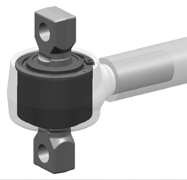 Draagarm-/ reactiearm lager Lemförder 30610 01
