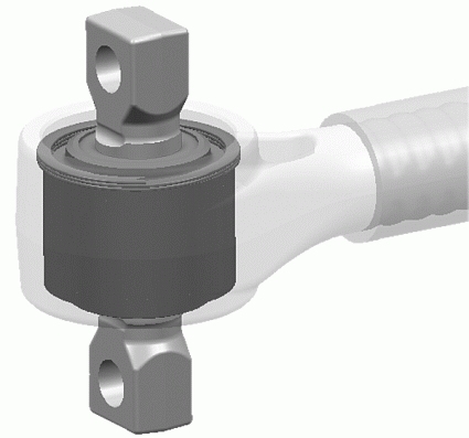 Draagarm-/ reactiearm lager Lemförder 34978 01