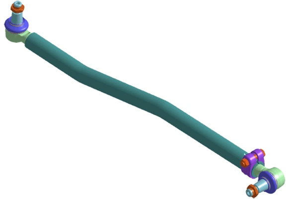 Spoorstangeind / Stuurkogel Lemförder 36538 01