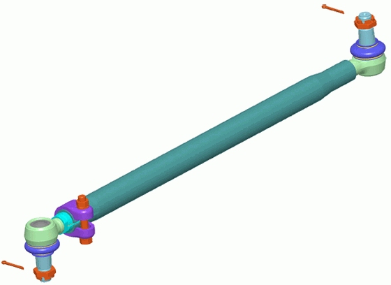 Spoorstangeind / Stuurkogel Lemförder 38238 01