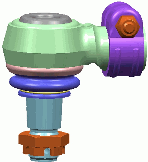 Spoorstangeind / Stuurkogel Lemförder 38271 01