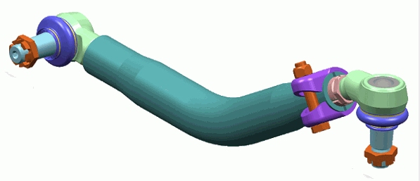 Spoorstangeind / Stuurkogel Lemförder 38793 01