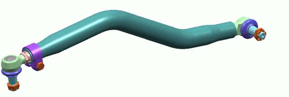 Spoorstangeind / Stuurkogel Lemförder 38807 01