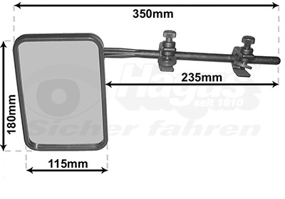 Buitenspiegel Van Wezel 6420
