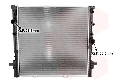 Radiateur Van Wezel 06012764