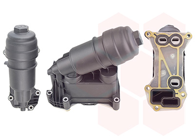 Oliekoeler, motorolie Van Wezel 06013780