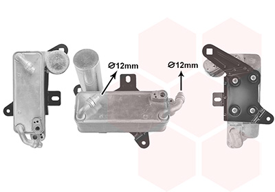 Condensor, airconditioning Van Wezel 06015717