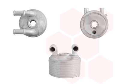 Oliekoeler motorolie Van Wezel 09013707