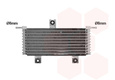 Oliekoeler motorolie Van Wezel 13013706
