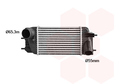 Interkoeler Van Wezel 13014705