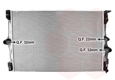 Radiateur Van Wezel 30012716