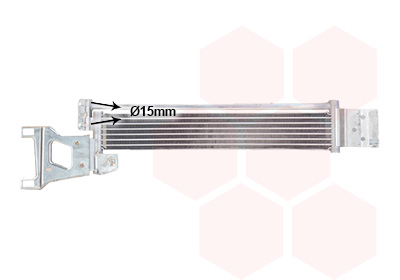 Oliekoeler motorolie Van Wezel 30013715