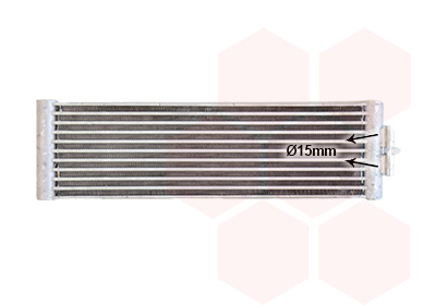 Oliekoeler motorolie Van Wezel 30013718