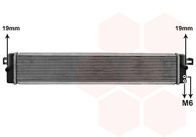 Aandrijfaccu koeler Van Wezel 53012720