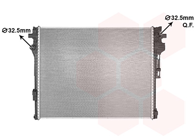 Radiateur Van Wezel 59012704