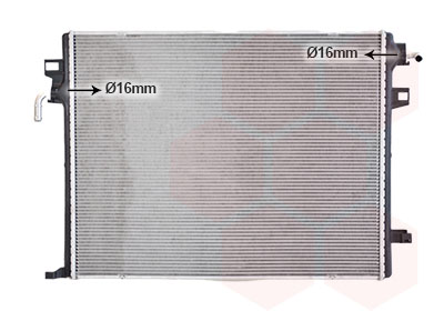Interkoeler Van Wezel 59014708