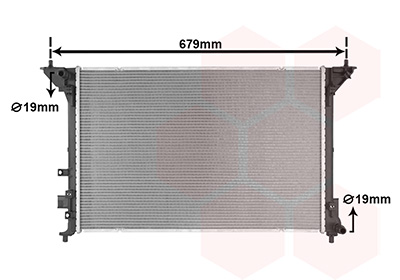 Radiateur Van Wezel 82012760
