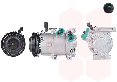 Compressor, airconditioning Van Wezel 8301K708