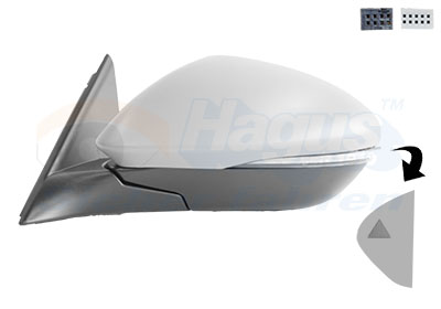 Buitenspiegel Van Wezel 0125815