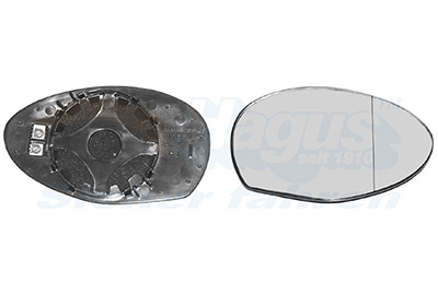 Buitenspiegelglas rechts HAGUS Van Wezel 0147838