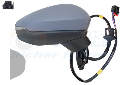 Buitenspiegel Van Wezel 0367818