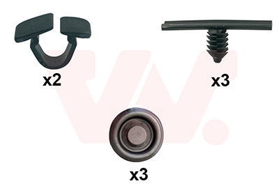 Montageset, motorkap Van Wezel 0374797