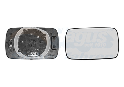 Buitenspiegelglas rechts HAGUS Van Wezel 0620838
