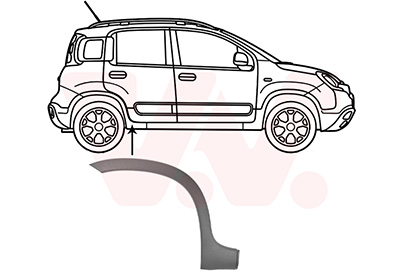 Verbreding, spatbord Van Wezel 1607524