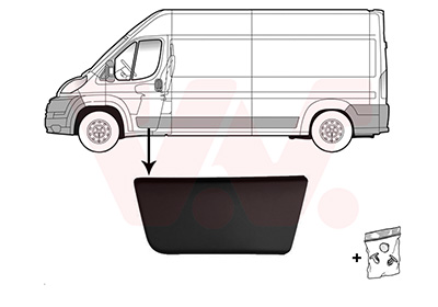 Sier- / beschermingspaneel, deur Van Wezel 1652403