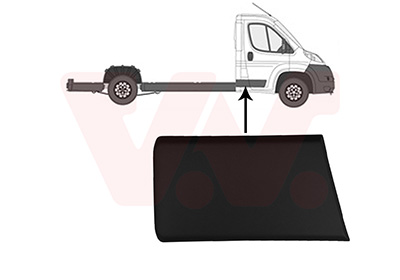 Sier- / beschermingspaneel, zijwand Van Wezel 1652426