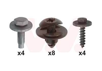 Montageset, achterscherm Van Wezel 1809796