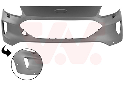 Bumper Van Wezel 1908477