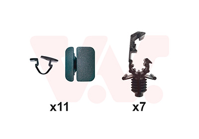 Montageset, motorkap Van Wezel 1949797