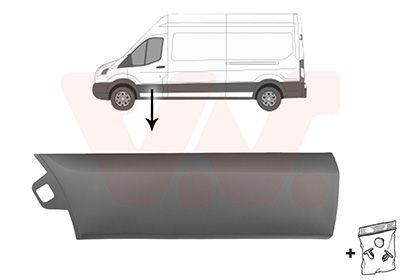 Sier- / beschermingspaneel, deur Van Wezel 1991403