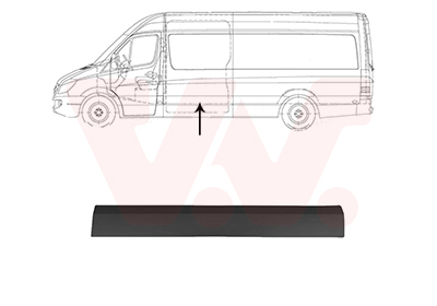 Sier- / beschermingspaneel, zijwand Van Wezel 3077425