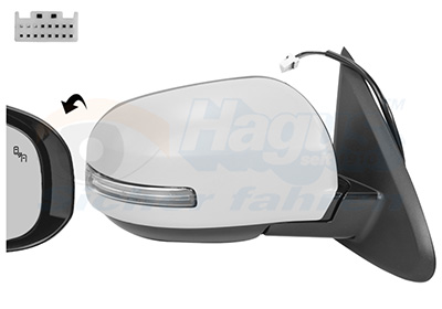 Buitenspiegel Van Wezel 3279828