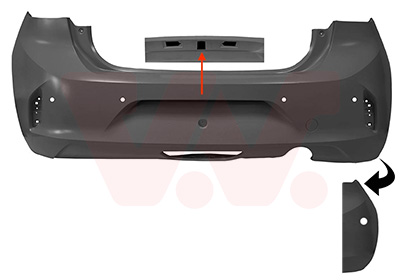 Bumper Van Wezel 3805543