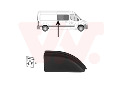 Sier- / beschermingspaneel, zijwand Van Wezel 4388418