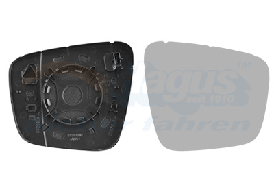 Buitenspiegelglas Van Wezel 4415838