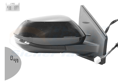 Buitenspiegel Van Wezel 5354828