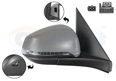 Buitenspiegel Van Wezel 5717828