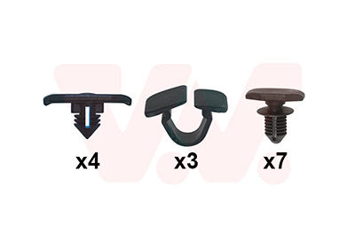 Montageset, motorkap Van Wezel 5751797