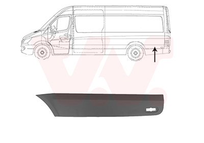 Sier- / beschermingspaneel, zijwand Van Wezel 5862429