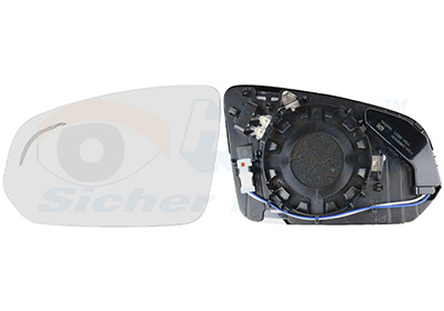 Spiegelglas, buitenspiegel Van Wezel 5915835